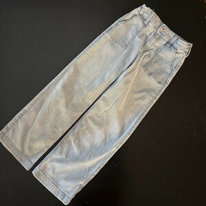 Abercrombie Girls Striped Jeans